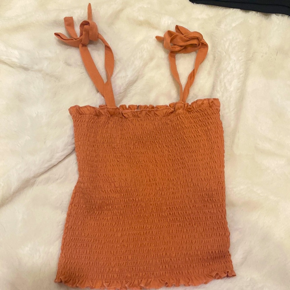Spaghetti tube top
